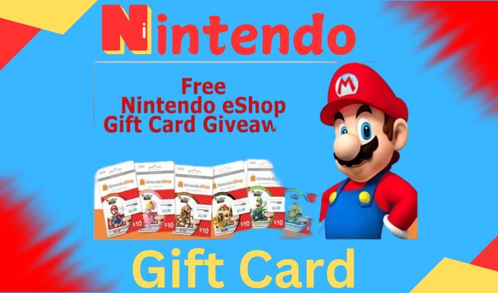 Adventures Await with a Nintendo Gift Card